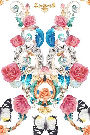 印花花型图片