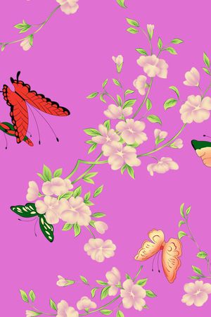 印花花型图片