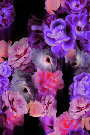 迷幻印花花型图片