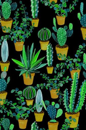 植物印花花型图片