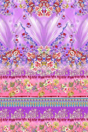 少女印花花型图片