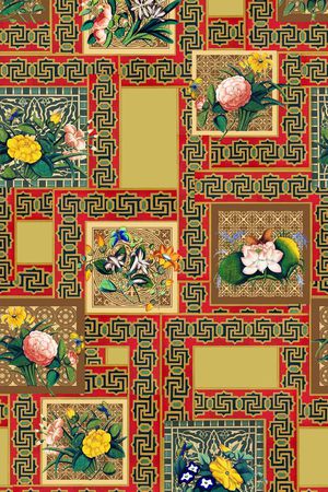 民族风印花花型图片