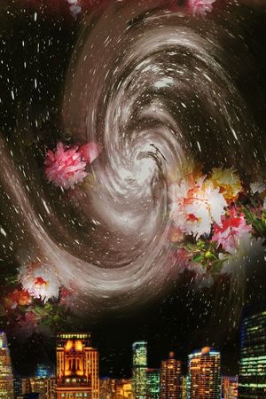 田园印花花型图片