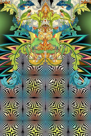 时尚印花花型图片