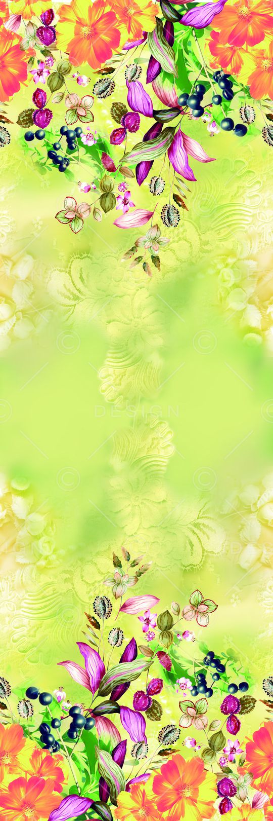 数码定位印花花型图片