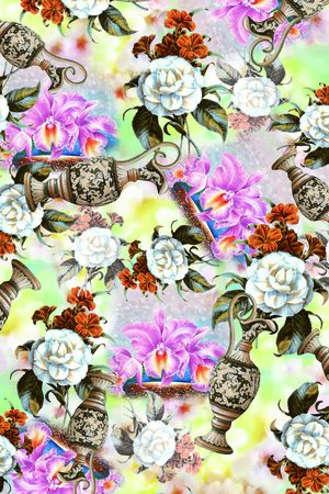 时尚印花花型图片