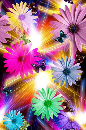 梦幻印花花型图片