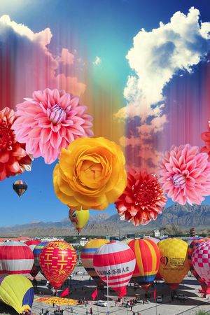 潮流印花花型图片