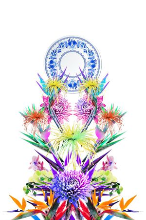 定位印花花型图片