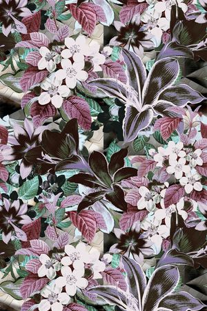 休闲印花花型图片