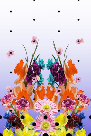 花卉印花花型图片