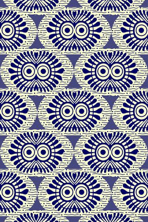 几何印花花型图片