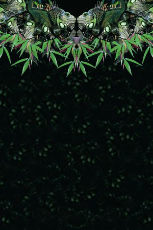 潮流印花花型图片