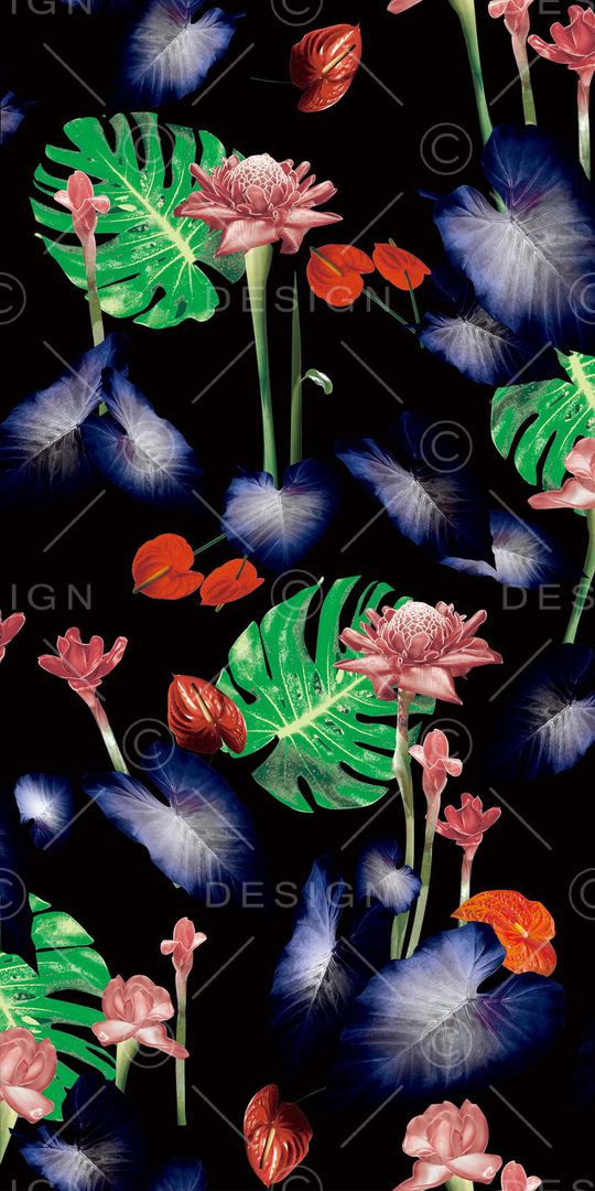 数码印花印花花型图片
