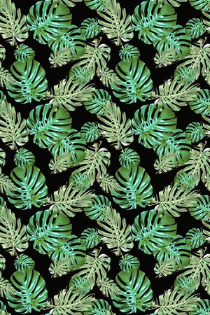 植物印花花型图片