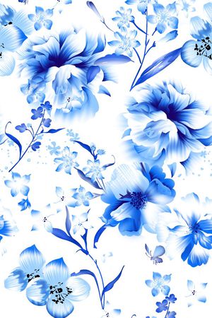 花花世界印花花型图片