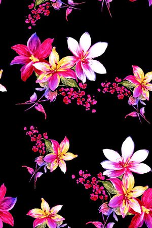 花印花花型图片