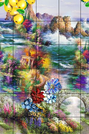 水果印花花型图片