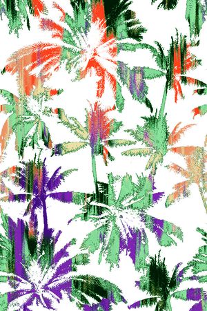 植物印花花型图片