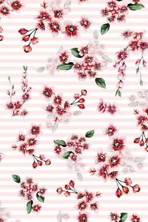 小清新印花花型图片