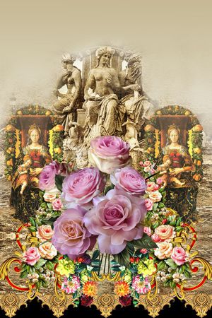欧式印花花型图片