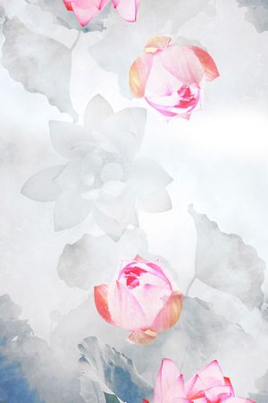 数码定位印花花型图片