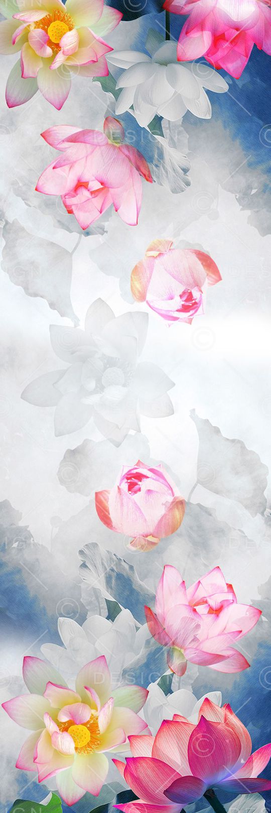 数码定位印花花型图片