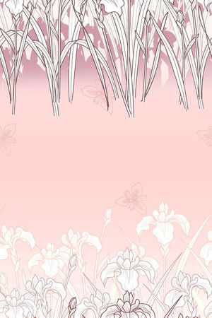 窗帘花型印花花型图片