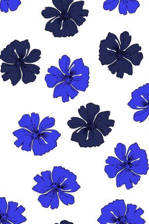 抽象印花花型图片