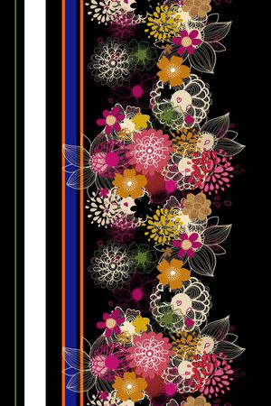 花卉印花花型图片