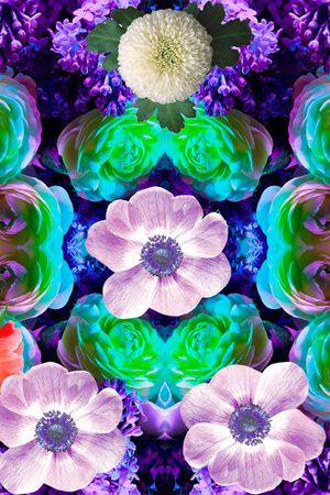 花朵印花花型图片