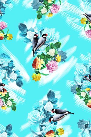 女装印花花型图片