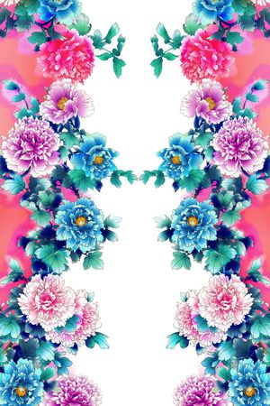 定位印花花型图片
