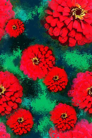 花型印花花型图片