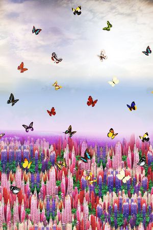 花卉印花花型图片