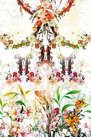 定位印花花型图片