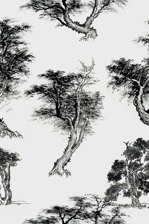 东方风格印花花型图片