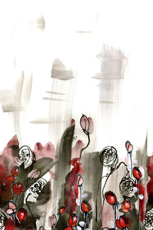抽象印花花型图片