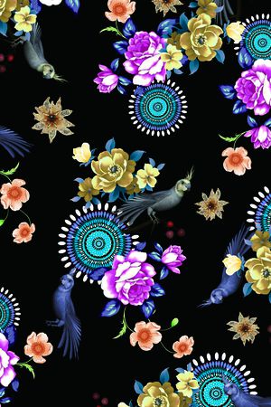 时尚印花花型图片