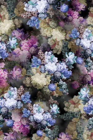 层次印花花型图片