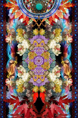 炫彩印花花型图片
