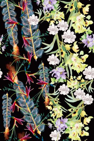 服装印花花型图片