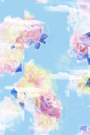 浪漫 清新印花花型图片
