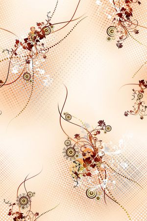 波点印花花型图片