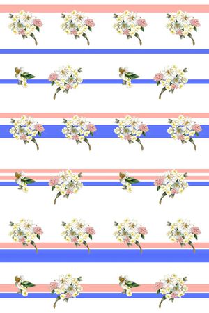 花卉印花花型图片