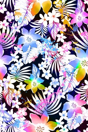 墨点印花花型图片