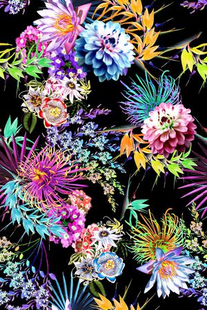 时尚印花花型图片