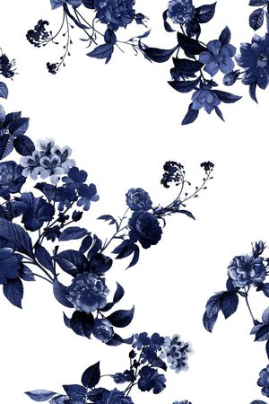 中国风印花花型图片