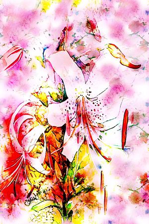 花印花花型图片