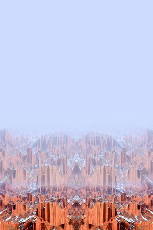 复古男装雪山大峡谷风景印花花型图片
